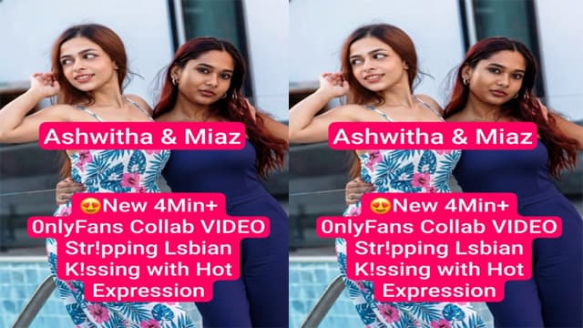 Most Requested OnlyFans – Ashwitha Miaz Lesbian Fuck