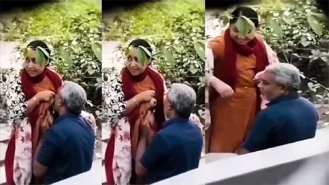 Old Man Park Boobs – Aunty Hard Suck Viral