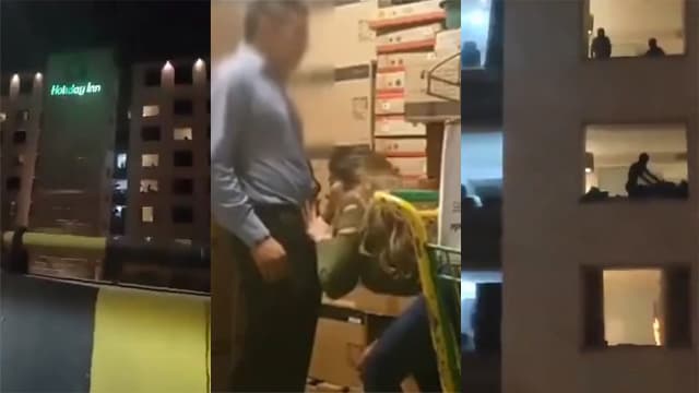 Cashier Taken Hard – Manager Leaked MMS