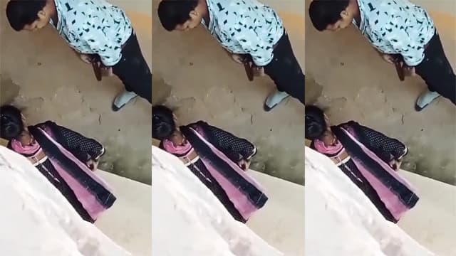 Horny Desi Uncle Girl Fucking Behind Bus